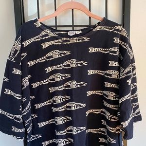 Womans Super Soft Fish T Shirt by FREE SIZE